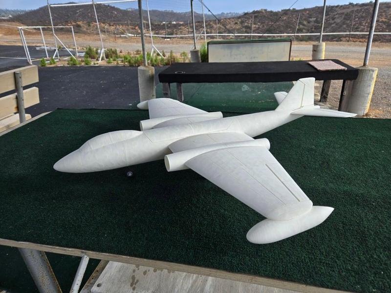 TEST FILES for the B-57B Canberra RC Plane Twin 40mm EDF Jet + Build Guide