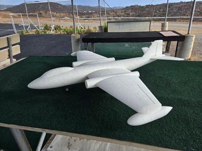 TEST FILES for the B-57B Canberra RC Plane Twin 40mm EDF Jet + Build Guide