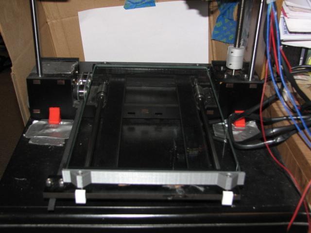 TwoUp 1/4 inch glass bed holders