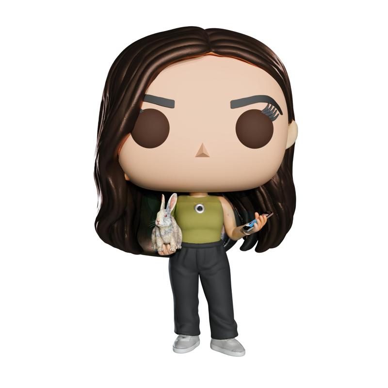 Funko pop girl with bunny