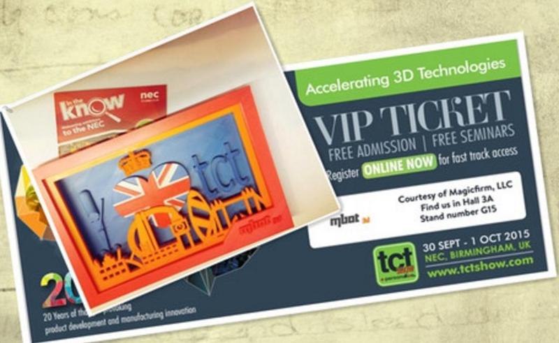 DESIGN FOR TCT SHOW UK VERSION