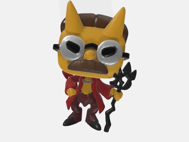 POP falnders halloween Evil Simpson 1029