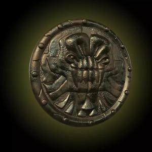 Rancor Trainor Badge 3d digital file Book Of Boba Fett