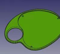 Painting Palette - Left-handed and Right-handed