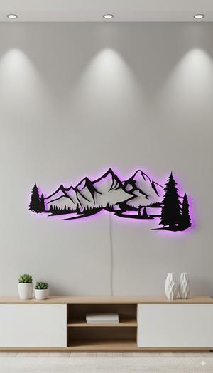 Mountain Forest Wall Art – Eternal Escape