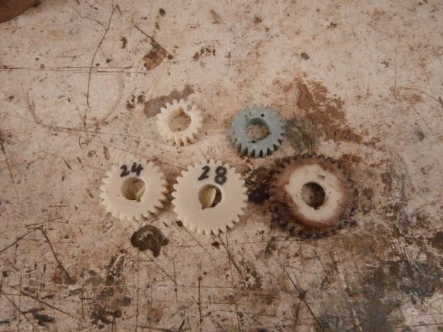 SOUTH BEND LATHE MODEL 9C ( 1937-1940 ) CHANGE GEARS  PART 1