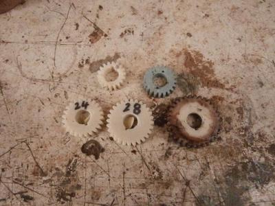 SOUTH BEND LATHE MODEL 9C ( 1937-1940 ) CHANGE GEARS  PART 1