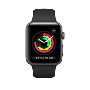 Dark Black Apple Watch Series 3 3D Model
