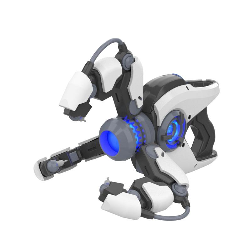 Symmetra Blaster - Overwatch - Commercial - Printable 3d model - STL files