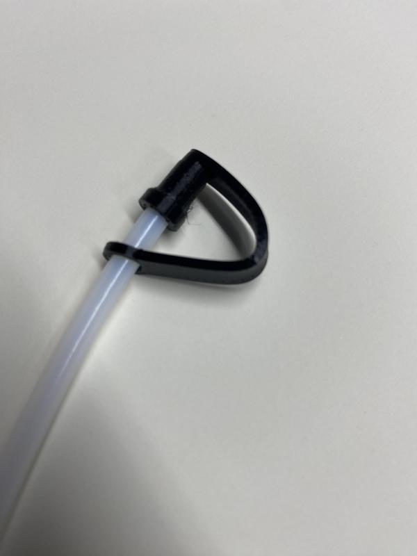 PTFE Tube Cap & Retainer Clip (for 1.75mm Filament)