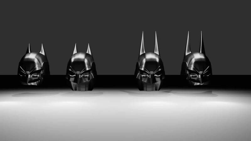 Batman Helmet Arkham and Dawn of Justice Inspired