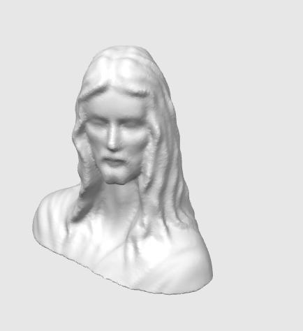 Jesus Christ 3D Bust – Detailed Religious Model for 3D Printing