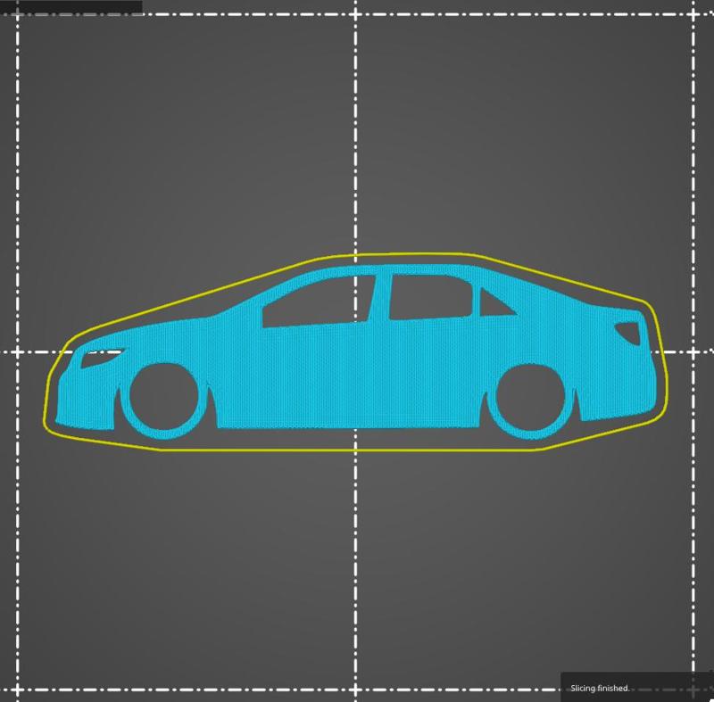 Toyota Camry XV50 2012-2017 key silhouette