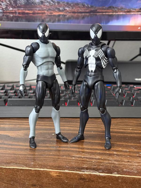 CT TOYS BLACK SUIT SPIDER-MAN UPGRADE KIT