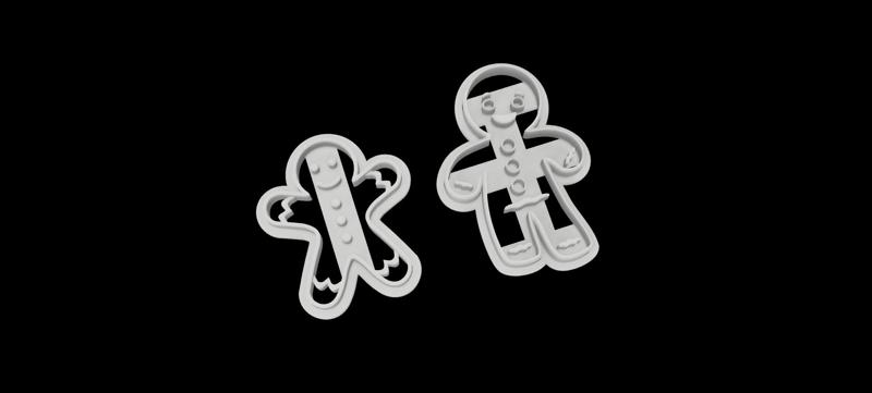 Gingerbread Man Cutters