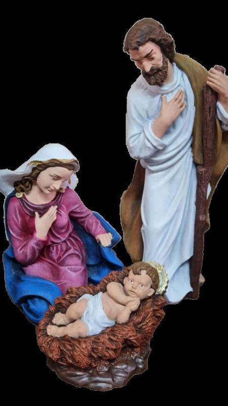 birth, manger, virgin Mary, Saint Joseph and baby Jesus - Nacimiento, manesebre