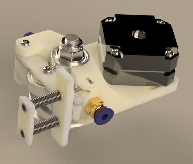 Belted Extruder V2. for 1.75mm Bowden