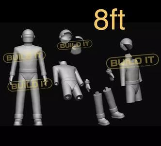Gort from the day the earth stood still full size 8ft model STL