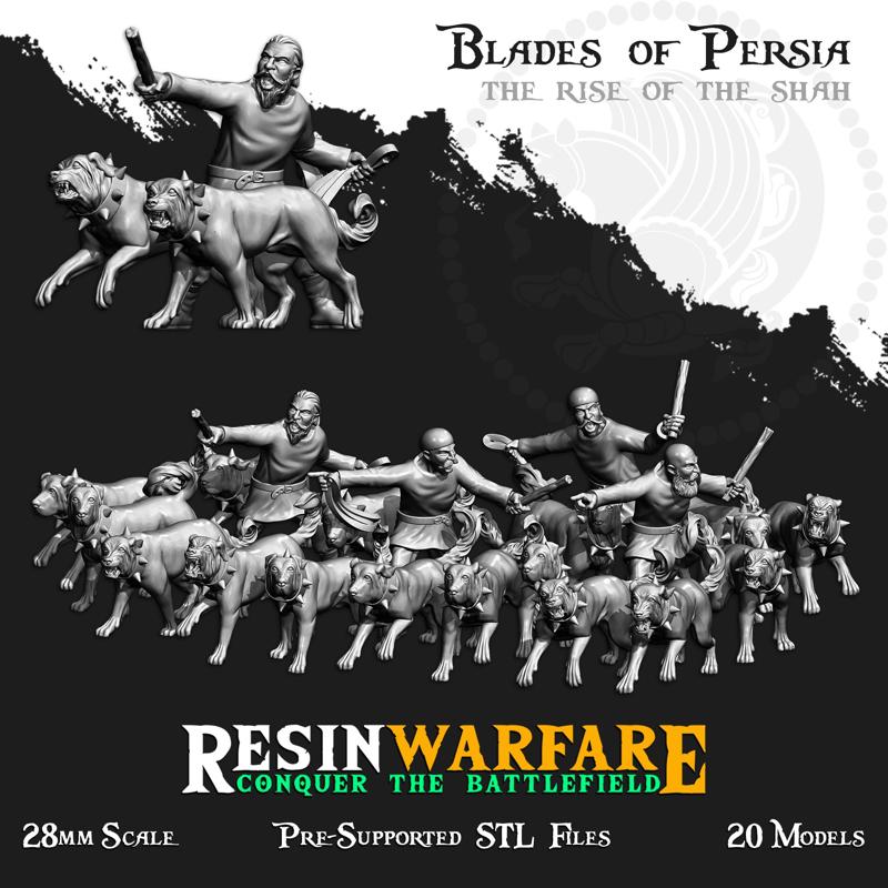 Sarabi War Hounds - Blades of Persia