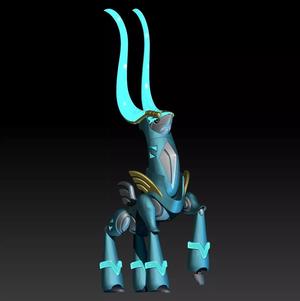 Pokemon Paradox Future Cobalion Iron Crown