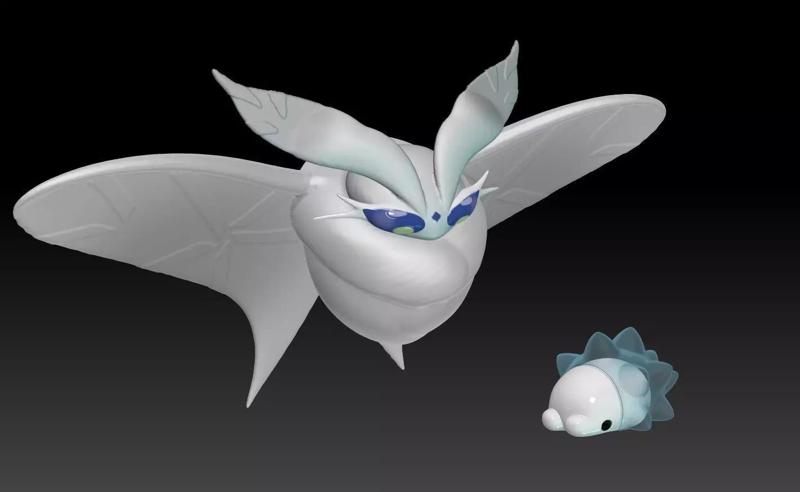 Pokemon Snom Frosmoth