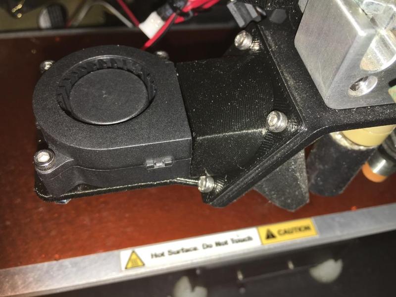 40x20 Blower Mount Printrbot Fan Shroud