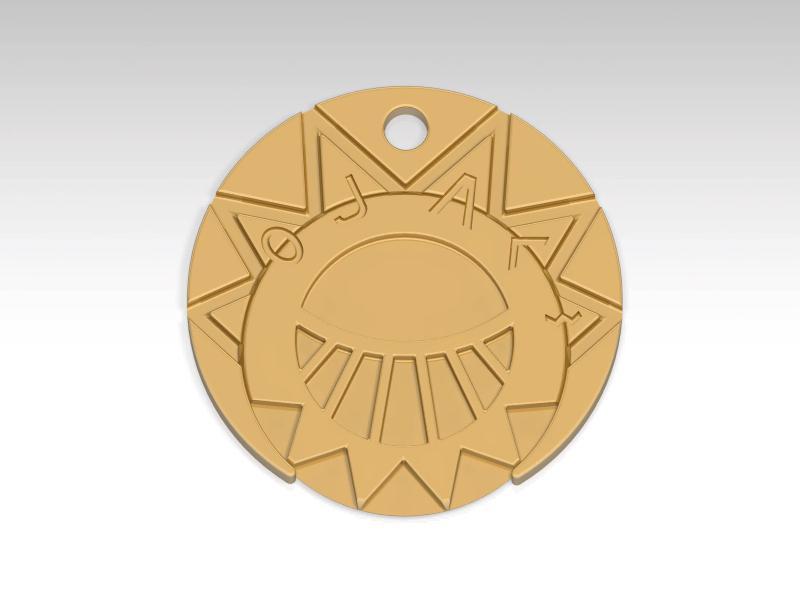 The Mysterious Cities of gold Medallion