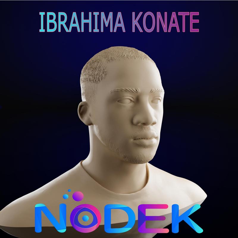 Bust of Ibrahima Konaté - The Giant of the French Defense