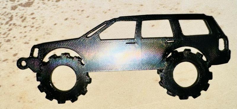 Jeep ZJ OFF-Road Keychain