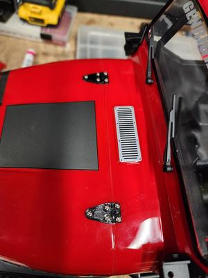 Axial SCX10.3 Jeep CJ-7 Hood Hinges