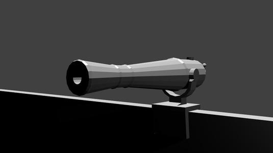 Canon for RPG sailing ship 