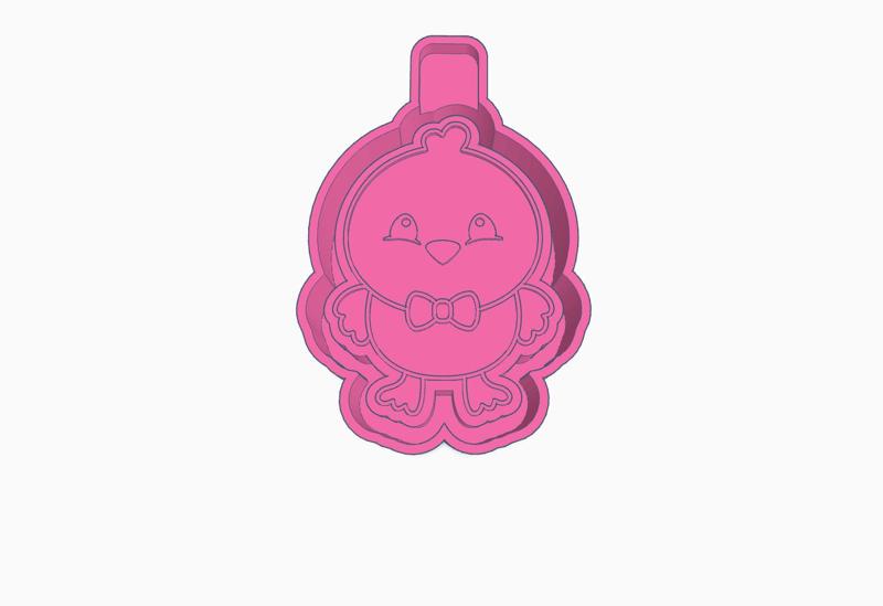 Boy Chick Mold Housing STL