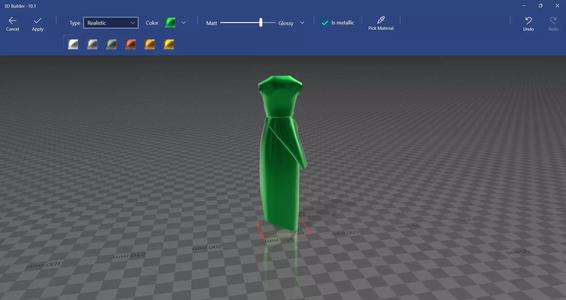 Dress Mannequin Fashion 3D 9