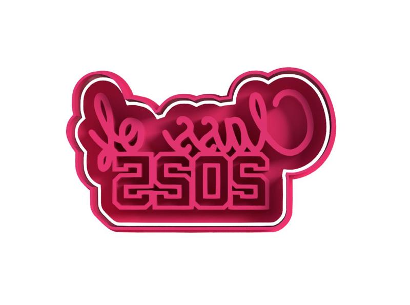 Cookie cutter Egresados Graduation Class of 2025