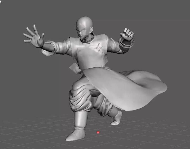 Tien Shinhan 3D Model