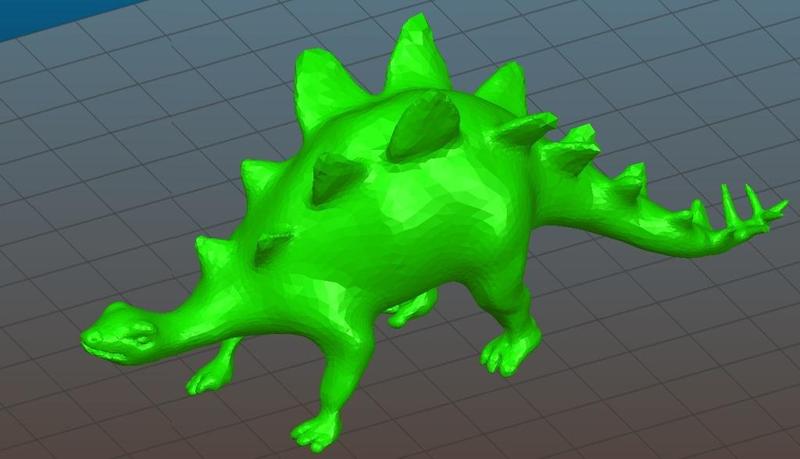 Stegosaurus - low poly