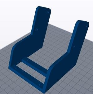 Simple mounting bracket RepRap discount Ful Graphic Smart Controller for Robo3D