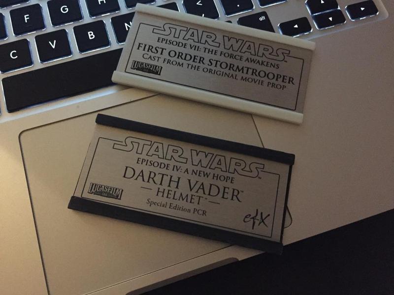 Star Wars Props Plaque Holder