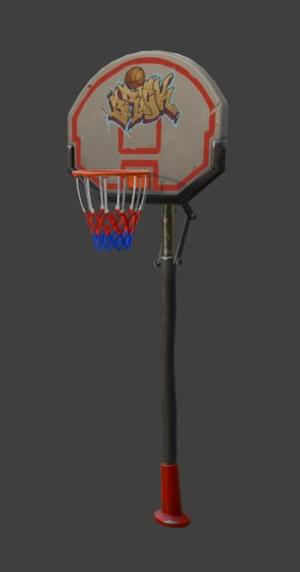 3D Printable Mini Basketball Hoop - Desk Toy Game