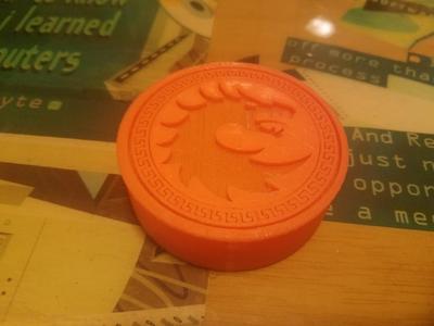 Seven Chambered Dice Holder