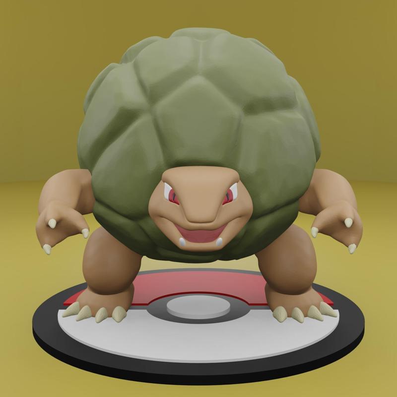 Pokemon No. 076 Golem