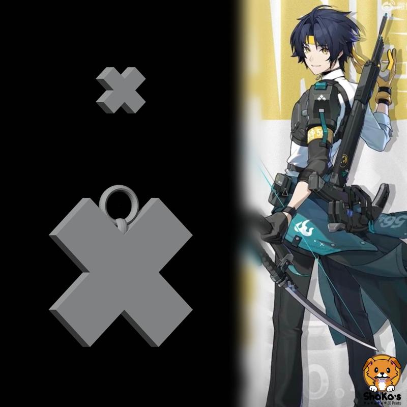 Asaba Harumasa - Neclace / Earring - ZZZ Zenless Zone Zero Cosplay