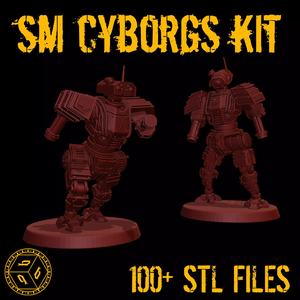 Space Boys Cyborgs Kit