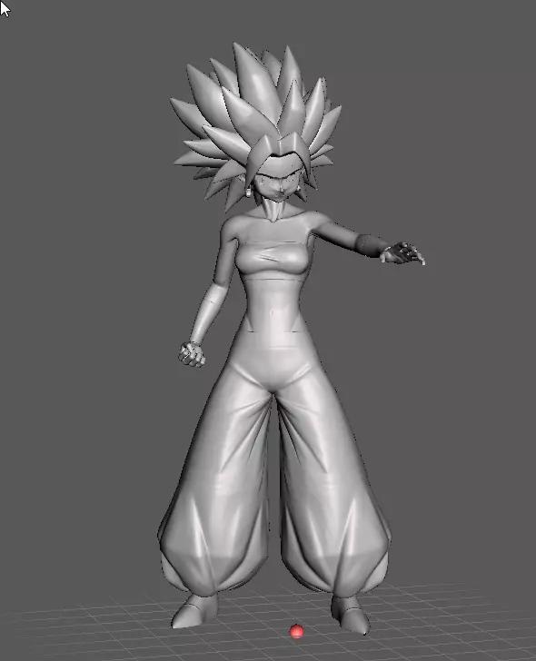 Caulifa Dragon Ball 3D Model