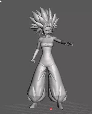 Caulifa Dragon Ball 3D Model