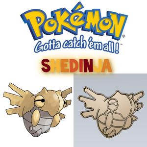 AMAZING POKEMON Shedinja COOKIE CUTTER STAMP CAKE DECORATING