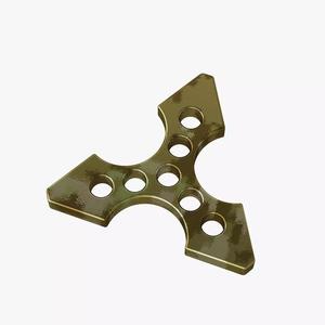 Brass knuckles ninja star