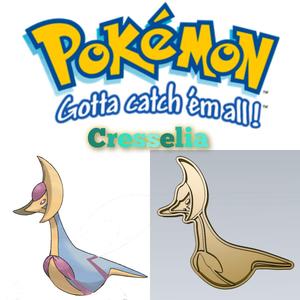 AMAZING POKEMON cresselia COOKIE CUTTER STAMP CAKE DECORATING