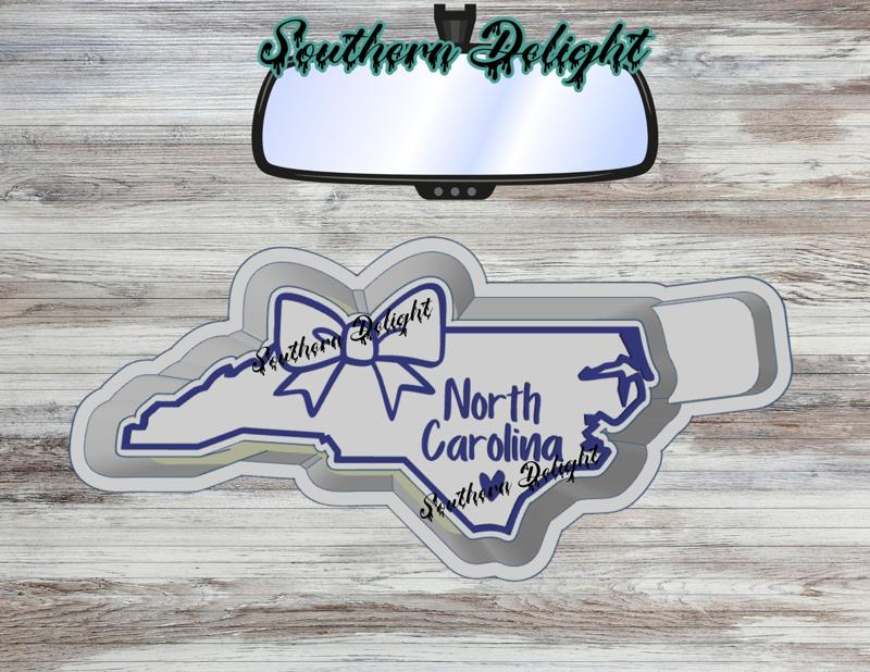 North Carolina w/ bow freshie mold