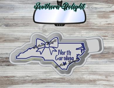 North Carolina w/ bow freshie mold